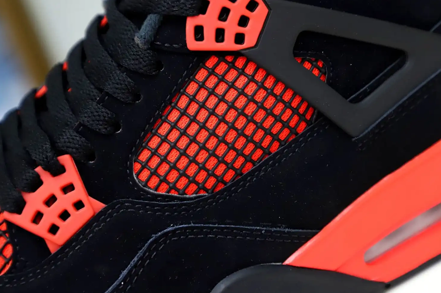 AIR 'RED Kimikick RETRO 4 THUNDER' JORDAN 0417